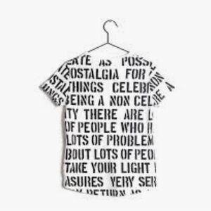 Black and White Graphic T-Shirt by Wolf and Rita